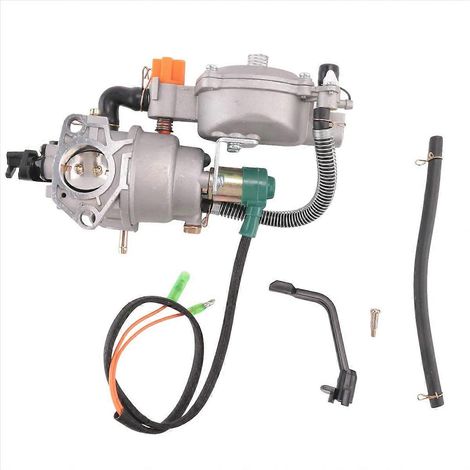 Kit de conversion GPL et GNV pour carburateur double carburant GX390 188F (1/5)