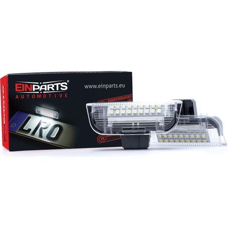 Luce LED per portiera, luce LED per portiera 6000K bianco freddo per Porsche Cayenne Seat Alhambra Skoda Superb VW Eos Golf Jetta Passat Sharan (1/4)