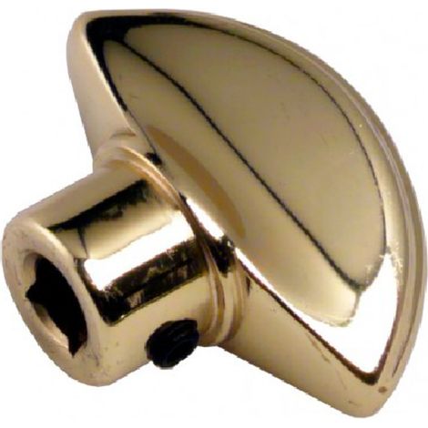 POMOLO PER CILINDRO CON CODOLO OTTONATO