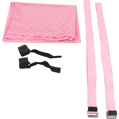 Bande élastique haute résistance, pliable, pour étirer les jambes, appareil d'entraînement à la flexibilité, rose, taille unique. (1/5)