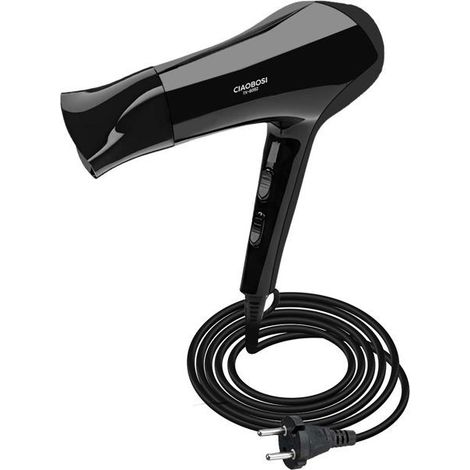 Sèche-cheveux - AVIZAR - 4500W - Air chaud/froid - Température réglable - Anti-surchauffe (1/5)