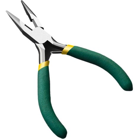 Pinces de bijoutier à bec long bec effilé 5", pour bijouterie (1/5)