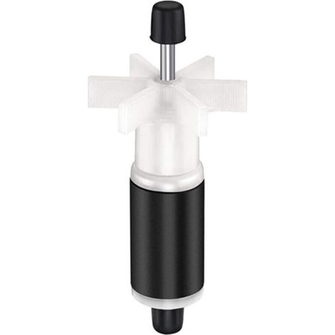 La Turbine De Remplacement De La Pompe À Eau, Turbine De Rechange De Filtre De Rotor De Rechange De Filtre De Bidon D'aquarium pour La Pompe De Bassin - Noir