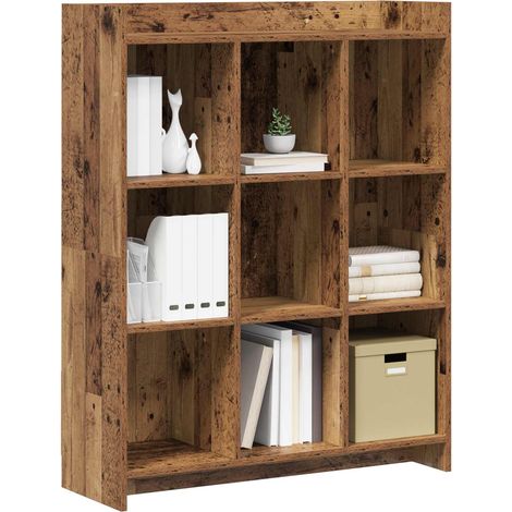 Libreria  Armadio per Libri Legno antico 87,5 x 30 x 111 cm Legno ingegnerizzato (1/5)