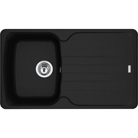 Franke Einbauspüle Antea AZG 611-86 Fragranit Black Matt
