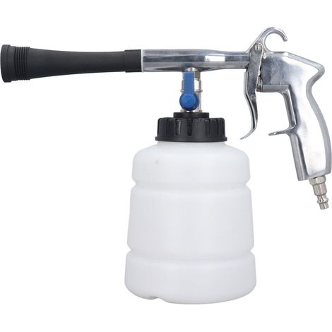 Pistolet Nettoyage Auto Air Comprimé Soufflette avec Buse Brosse Kit Lavage Haute Pression Détailing Pour Intérieur Véhicule (1/5)