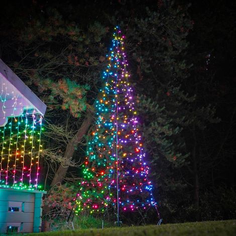 4m Smart App Controlled Twinkly Gen II Christmas Tree Special Edition Indoor Home Multi Colour Select RGBW (1/5)
