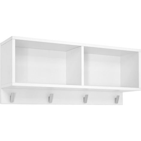 [NEUWERTIG] B-Ware Arthur Berndt Wandboard Regal Thore Kinderzimmer Stauraum Haken Melamin weiß (1/2)