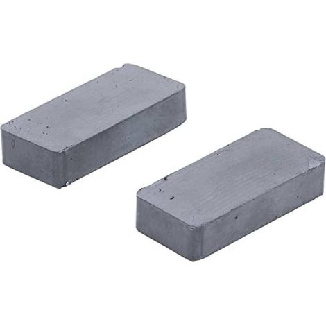 Jeu d'Aimants Céramiques 2 pcs - Compact 7,2 x 1,9 x 10,3 cm - Puissants et Polyvalents, Pro - D-Work (1/5)