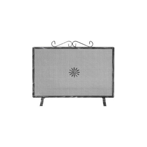 PARASCINTILLE RETTANGOLARE CON DECORO PER CAMINO  cm.70x50h.
