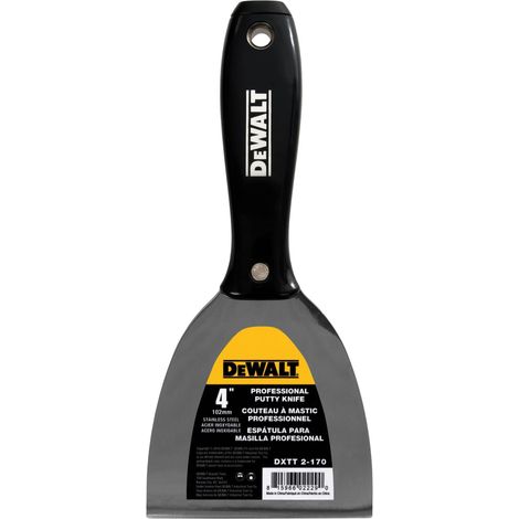 DeWALT 100mm (4-inch) Drywall Jointing and Filling Knife Model DDW2170