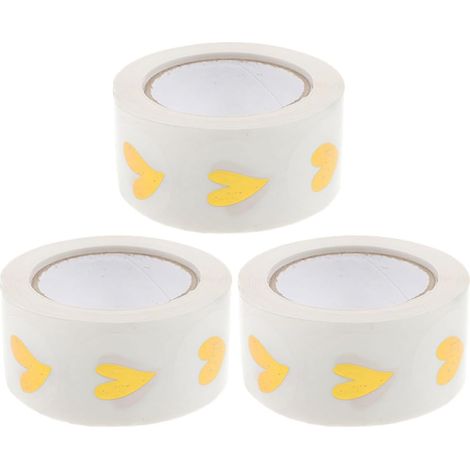 rouleaux d autocollants en PVC en forme de cercle