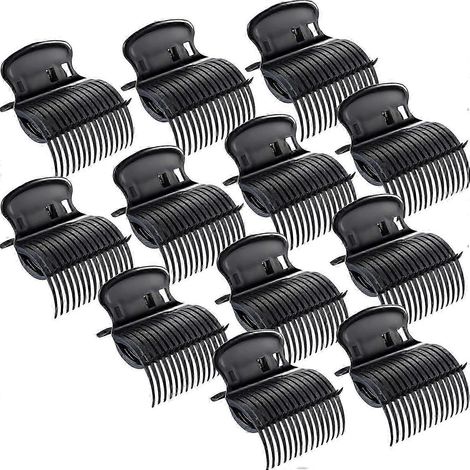 Lot de 12 fers à friser pour coiffer et séparer les cheveux. (1/5)