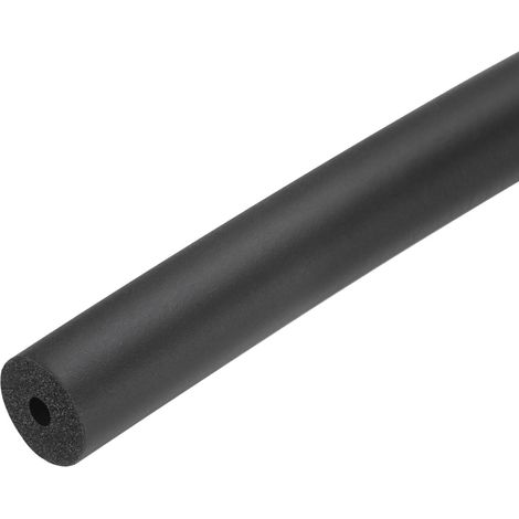 Tube d'Isolation en Mousse pour Tuyau, Conduits Isolants Thermique 61cm/24", Tuyaux Caoutchouc en Mousse ID 3mm OD 12mm pour Support Poignée Chauffage Tube Climatisation, Noir (1/5)