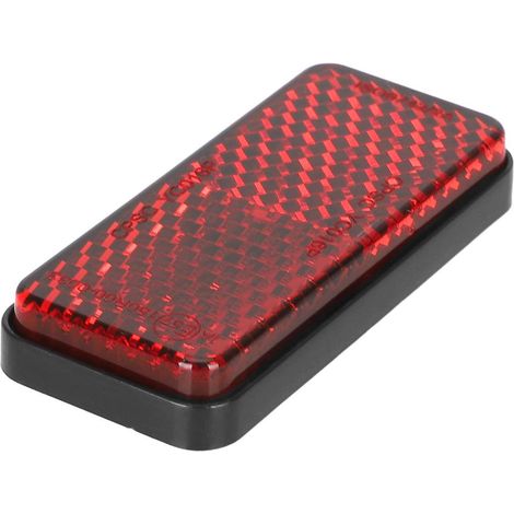 Roter reflektierender Warnaufkleber für die Rückseite des Xiaomi 4 Lite Elektrorollers (2. Generation)