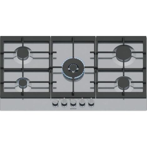 Piano cottura a gas da 90 cm con 5 fuochi, 12500 W - EC9A5RI90 - Siemens