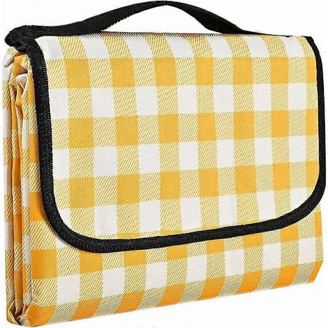 Couverture de pique-nique, couverture de plage, tapis de pique-nique, couverture de camping imperméable et résistante au sable (1/5)