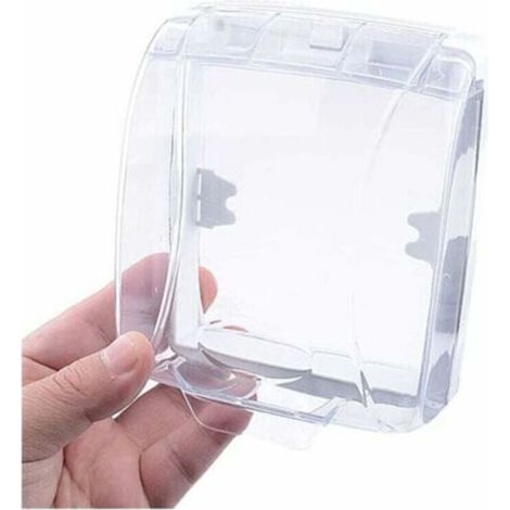 Couvercle Étanche pour Bouton de Sonnette, Housse de Protection Transparente, Protection Sonnette Exterieur Pluie (1/5)