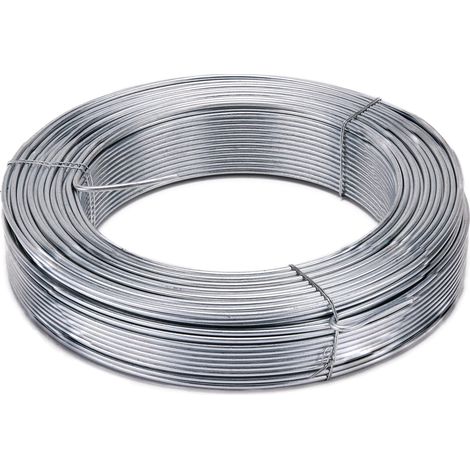 LA CORDELINE Filo di tensione in acciaio zincato, 2,7 mm x 100 m, per giardino, recinzione