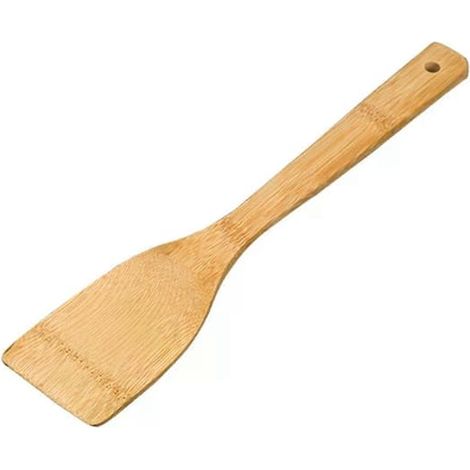 Spatules à steak10/5/3/2/1 spatule en bambou naturel, spatule de cuisine, cuillère, ustensile de cuisine, pelle à aliments, ustensiles de cuisine A1 1 pièce (1/5)
