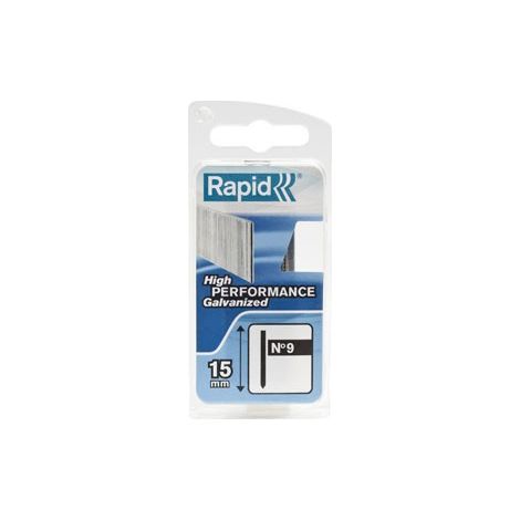 RAPID 1000 pointes n°9 Rapid Agraf 15mm