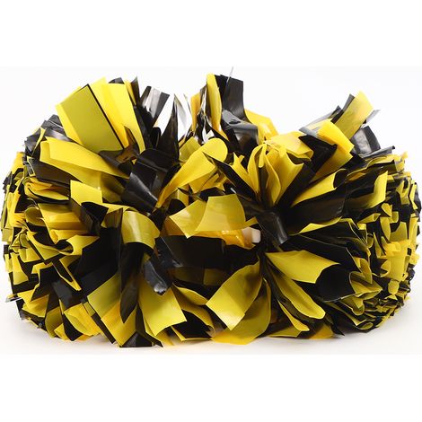 Pompons colorés en forme de fleurs pour les encouragements lors des compétitions de gymnastique (articles de sport).