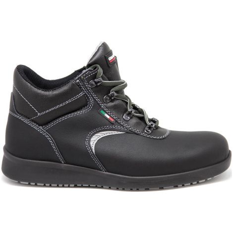 Zapato ocupacional alto LUTON O3 FO en Microwash tejido reflectante GIASCO 37