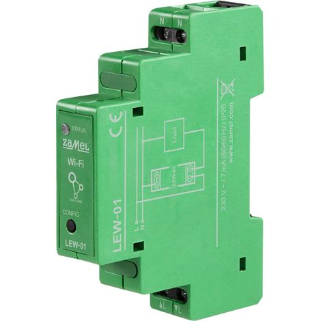 Moniteur d'Énergie 16A LEW-01 - Wi-Fi - Surveillance Précise - Installation Facile