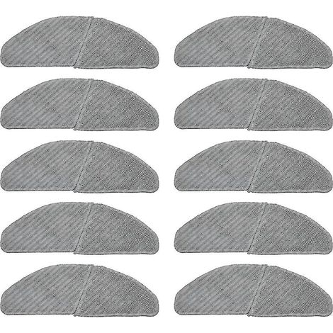 10-teiliges Wischmopp-Set für Midea S8+/M7pro Saugroboter-Zubehör (1/4)
