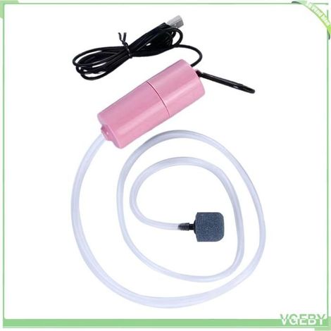 Pompe à oxygène pour aquarium - FAFEICY - USB - Oxygénation efficace - Silencieuse - Mini portable (1/5)