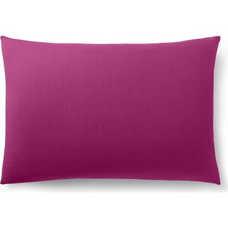 Taie d'oreiller - Prémium - 50 x 70 cm - 100% coton - Certifiée Oeko-Tex - Magenta