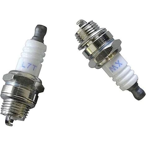 Lot de 2 bougies d'allumage L7TC pour tronçonneuses Stihl 026 MS260 MS 260, remplace Bosch WSR6F
