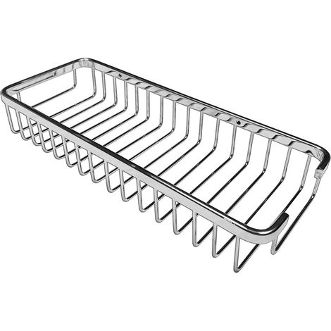 Panier rectangulaire PLUVIA PRO en inox 30x12x6cm