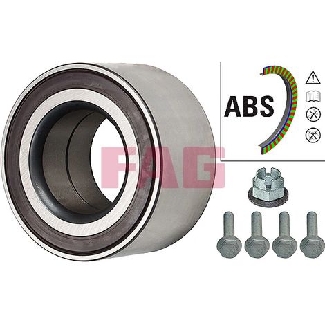 Kit de roulements de roue FAG 713 6122 60 PORSCHE 982507625 99905305403