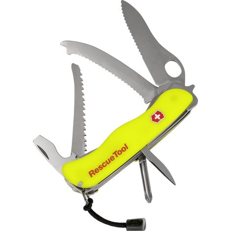 Victorinox RescueTool Einhand fluoreszierend Gelb 111 mm
