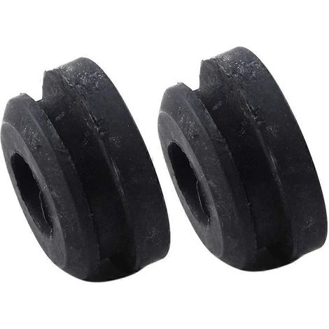2 pièces de silentblocs de radiateur supérieurs, silentblocs en caoutchouc noir, compatibles avec Honda Accord et Civic 74173-SJ4-000 (1/5)