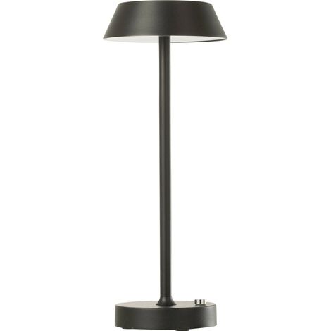Lampe de table noire en métal - noir (1/5)
