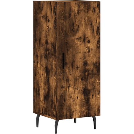 Credenza buffet cassettiera mobile contenitore organizer cucina soggiorno soggiorno 34,5 x 34 x 90 cm derivati del legno marrone 020030896