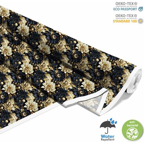 TESSUTI DECORATIVI PER ESTERNI OXFORD - Motivo Fiori I DX5355 (1/5)