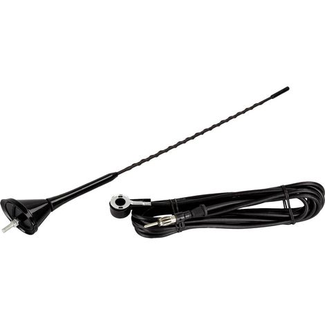 Antenne de toit AM FM universelle 4.5m non amplifiee