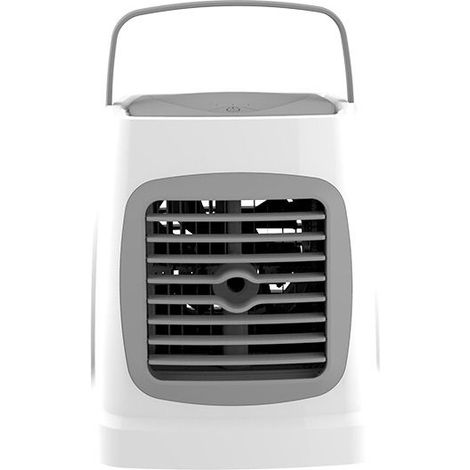 Mini personal air conditioner with USB rechargeable battery – 3 speeds – Multicoloured LED lights – 400ml tank for spaces up to 12m² (1/5)
