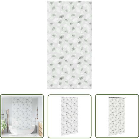 vidaXL Store enrouleur de douche 140x240 cm largeur du tissu 136 cm (1/5)