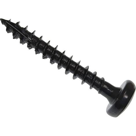 ForgeFix SPEPH3516BL Spectre PZ Compatible Wood Screw Pan Black 3.5 x 16mm Box 200 FORSPEPH3516