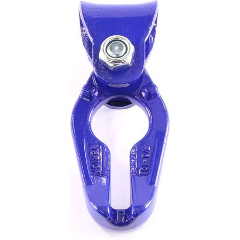Étrier de glissement de câble pour chaînes de débardage (non rotatives) qualité 10 Force de traction admissible LC : 6000 daN, chaînes Ø : jusqu'à 8 mm