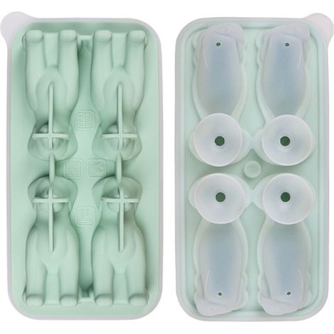 Innovative silicone ice cube molds with lids for whiskey, cocktails, and beer – Fun 3D frozen drinks. – AquaForge (1/5)