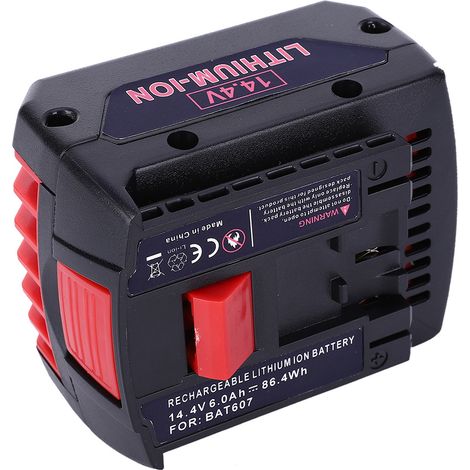 Batterie Li-Ion Rechargeable 14.4V 6000mAh pour Perceuse Visseuse Bosch Sans Fil - Accu de Remplacement Compatible Outil Électrique (1/5)