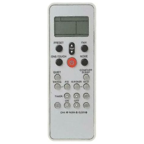 3 pièces Télécommande de climatiseur de remplacement pour Toshiba Wc-l03se Universal (1/3)