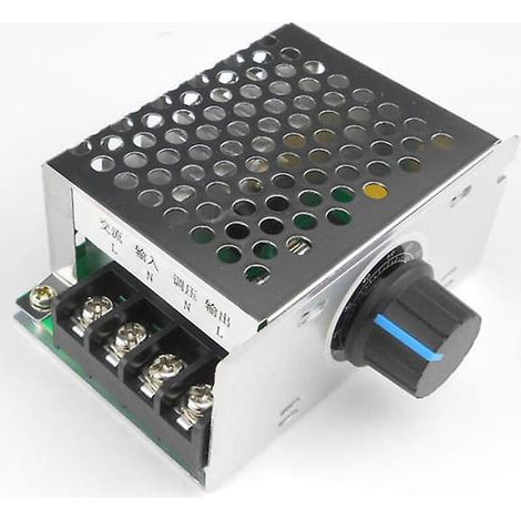Contrôleur de moteur monophasé 220 V CA - variateur de vitesse pour moteur de ventilateur (1/3)