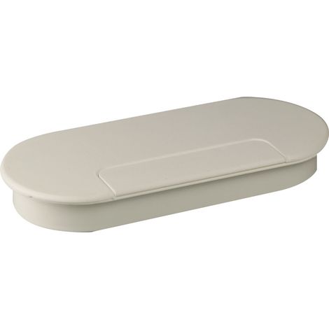Pasacables Ovalado 167 X 76,4 X 17 Blanco (1/4)