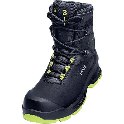 uvex Stiefel 3 S3 schwarz gelb Weite 11 Gr. 42 (1/4)